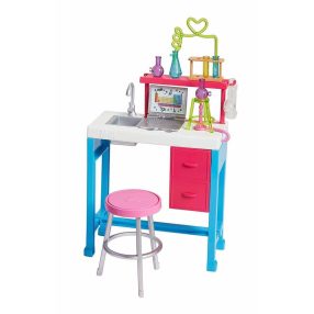   Barbie Barbie Playset with Chemistry Lab Accessories FJB28 Mattel