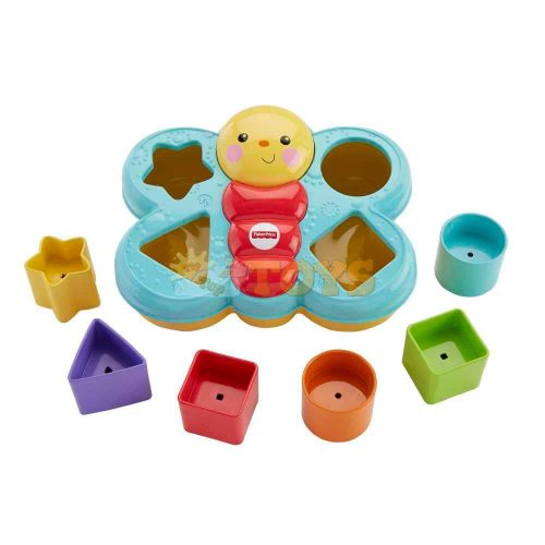 Fisher-Price CDC22 Shapes and Activities Butterfly Interactive Toy