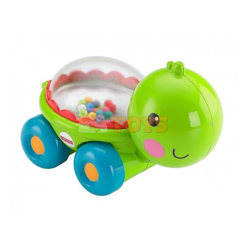 Fisher-Price Poppity Pop turtle interactive push toy BFH75