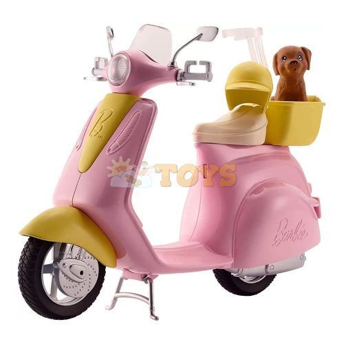 Barbie Scooter with Pet - Toy Scooter FRP56 Mattel