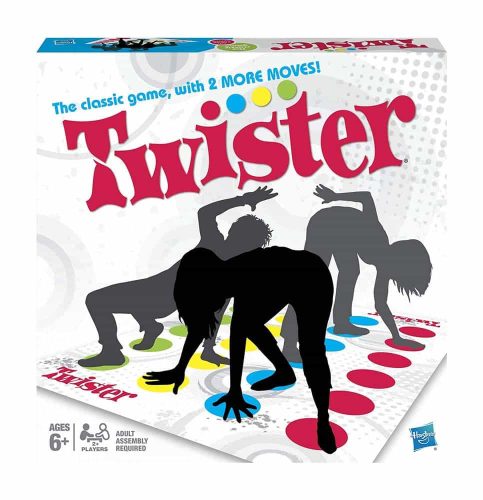 Twister 2 Multi-Move Board Game 2-4 Hasbro
