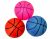 Set of rubber balls Basketball inflatable set of 3 pieces various colors 14cm