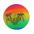 Rubber ball for children Beach Volley model 22cm inflatable rainbow