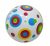 Rubber ball for children model Polka Dots circles 22cm inflatable