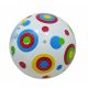 Rubber ball for children model Polka Dots circles 22cm inflatable