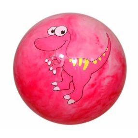   Rubber ball for children model Dinosaur II 22cm inflatable various colors