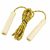 Skipping rope with wooden handle Classic multicolored 225cm