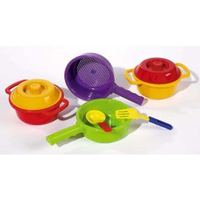   Kitchen Star plastic children's cooking set 8 pieces 5005 plastic