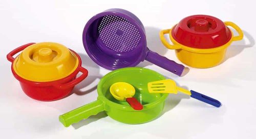 Kitchen Star plastic children's cooking set 8 pieces 5005 plastic