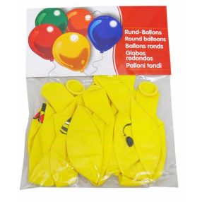   Set of balloons inscribed with Emoji smiley for birthdays 10pcs 30cm