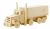 Robotime 3D Wooden Puzzle American Truck with Semi Trailer JP245