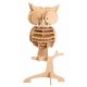 rowood 3D Wooden Puzzle Wild Animals Owl JP273 35 Pieces