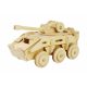 rowood Wooden 3D Puzzle Battle Tank JP236 59 Pieces Armored Vehicle