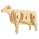 rowood 3D Wooden Puzzle Domestic Animals Cow 23 Pieces JP251