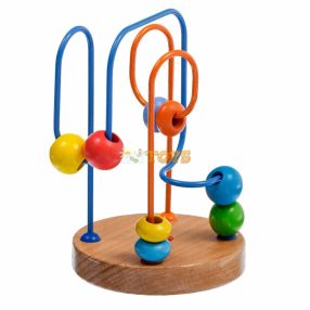   Circuit with wooden balls Lucy&Leo LL114 14x10 cm 8 multicolored balls