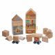 Lucy&Leo LL174 Medium 25 Piece Wooden Construction Set - 2 Cars