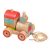 Wooden pull toy Locomotive Lucy&Leo LL157 stacking toy