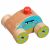 Lucy&Leo LL156 mini car with sound wooden push toy