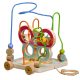 Wooden pull toy for children Circuit with balls Fluturaș Lucy&Leo LL159