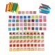 Educational wooden set Mathematics 135 pieces Lucy&Leo LL177 multicolored