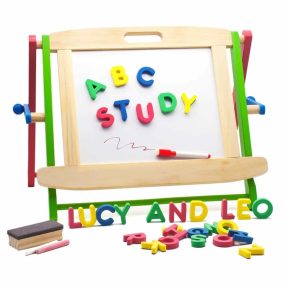   Educational wooden set Lucy&Leo LL134 preschool set with blackboard and magnet