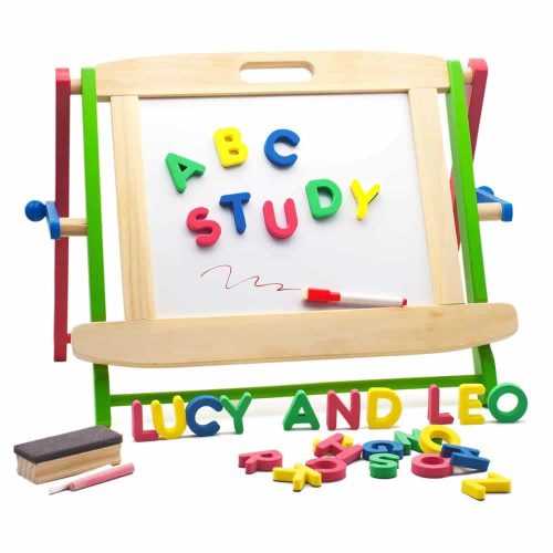 Educational wooden set Lucy&Leo LL134 preschool set with blackboard and magnet