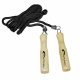 Spokey Skipping rope with wooden handle and string length 280cm