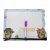 Board for drawing and coloring 2 in 1 with water carioca - owls