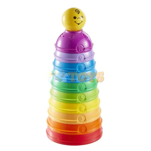 Fisher-Price Toy Pyramid of colored cups W4472 educational toy