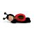 Anne Geddes Gargle Doll Red Black Baby Ladybug 579111