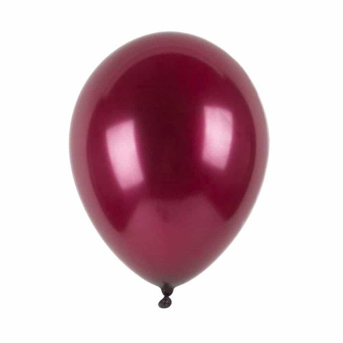 Cherry colored balloons set 50pcs - balloon diameter 30cm