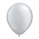 Set of silver colored balloons, set of 50 pcs - balloon diameter 28cm