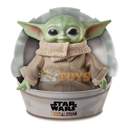 Star Wars Baby Yoda plush figure 28cm Mandalorian GWD85 Mattel