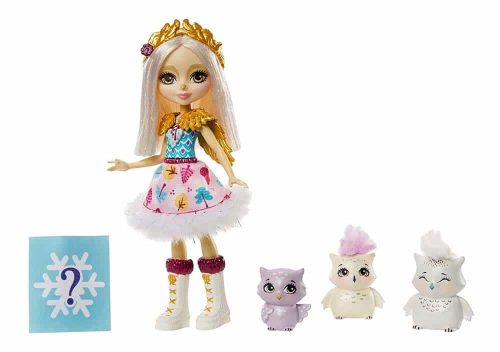 Enchantimals Doll Odele Owl and the family of owls GJX46 Mattel