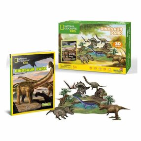   3D puzzle National Geographic Kids Dino Park DS0973 - 43 pieces