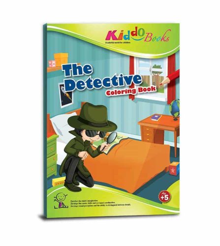Kiddo Books The Detective 4034 coloring book for children