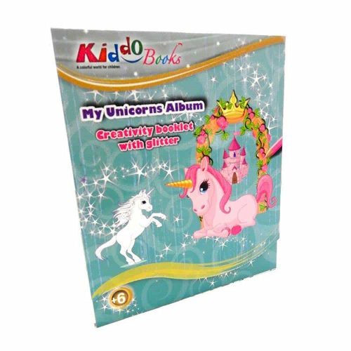 Kiddo Books My Unicorns Album 6014 coloring book for girls