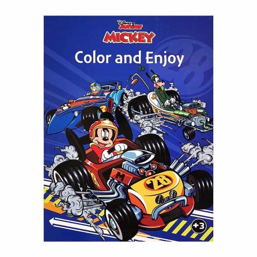 Kiddo Books Disney Mickey Mouse 1010 Coloring Book for Boys