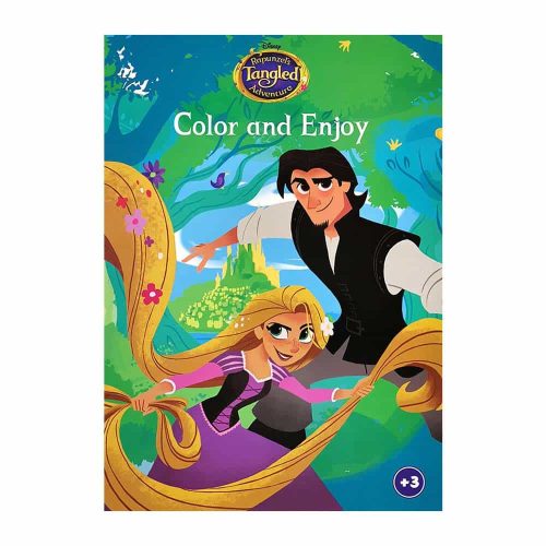 Kiddo Books Disney Rapunzel 1011 coloring book for girls