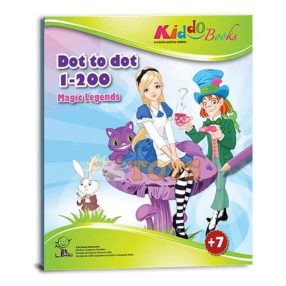   Kiddo Books Magical Legends 5002 Connect the Dots Coloring Book