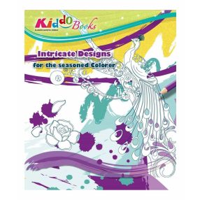  Coloring book for children or adults Kiddo Books Intricate Patterns