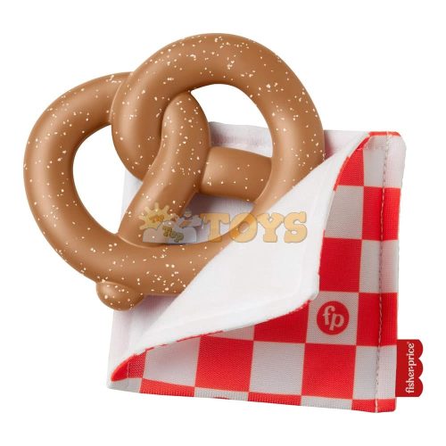 Fisher-Price Bavarian Pretzel Baby Teething Toy GMR21 Mattel