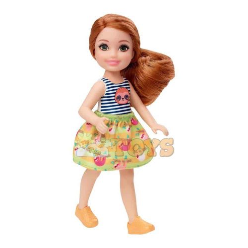 Barbie Club Chelsea Sloth Doll with Red Hair GHV66 Mattel