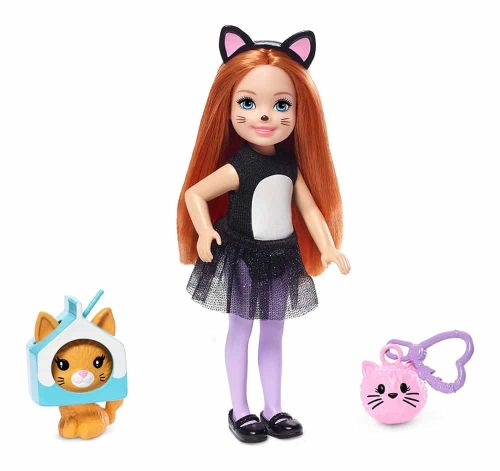 Barbie Chelsea Club Doll in Kitty Costume Playset GJW29