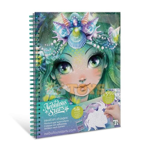 Nebulous Stars Coloring book Color with nebulous stickers 11129