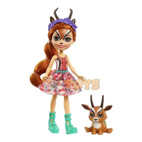 Enchantimals Gabriela Gazelle Doll with Racer GTM26 Figure