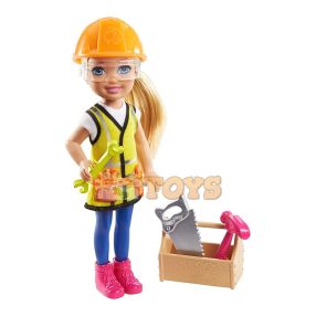 Barbie Chelsea Can Be Construction Worker GTN87 Mattel Doll