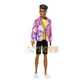 Ken Barbie Doll 60th Birthday Rocker Derek in Jacket GRB44