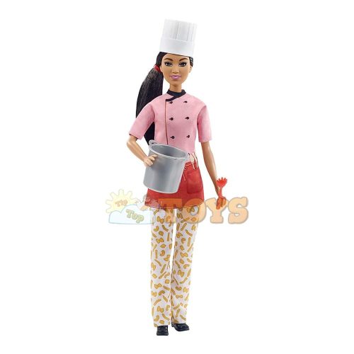 Barbie Doll Career Head Chef GTW38 Careers Pasta Chef