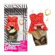 Barbie Fashion Denim Doll Clothes Set GHW81 Red Polka Dots
